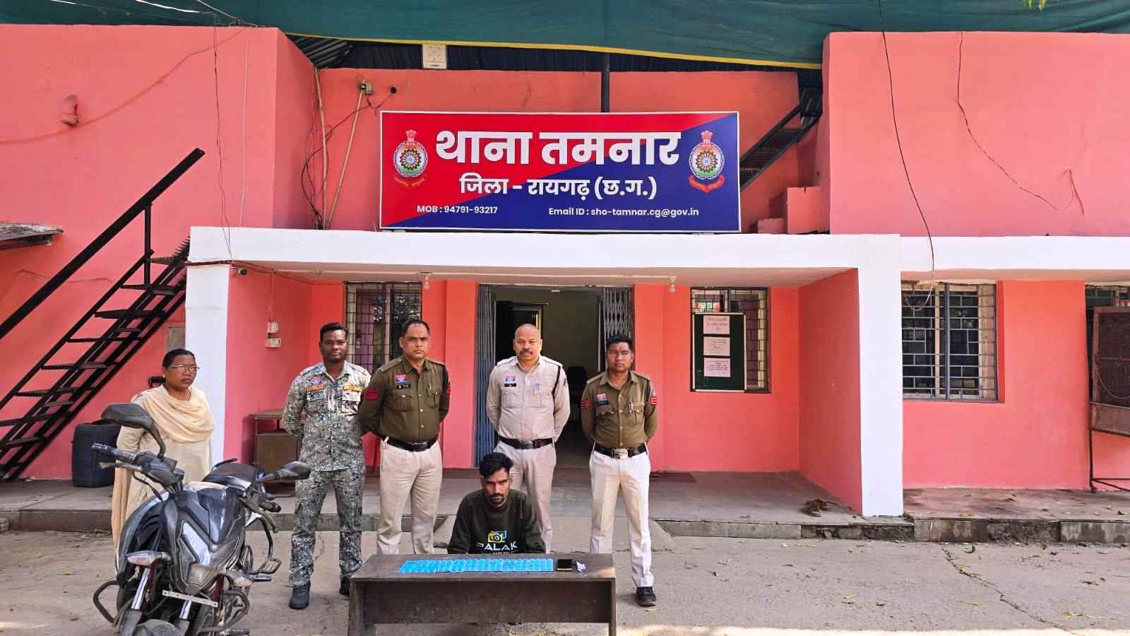 1769161405964 रायगढ़ पुलिस की बड़ी कार्रवाई: नशीली कैप्सूल तस्कर गिरफ्तारर