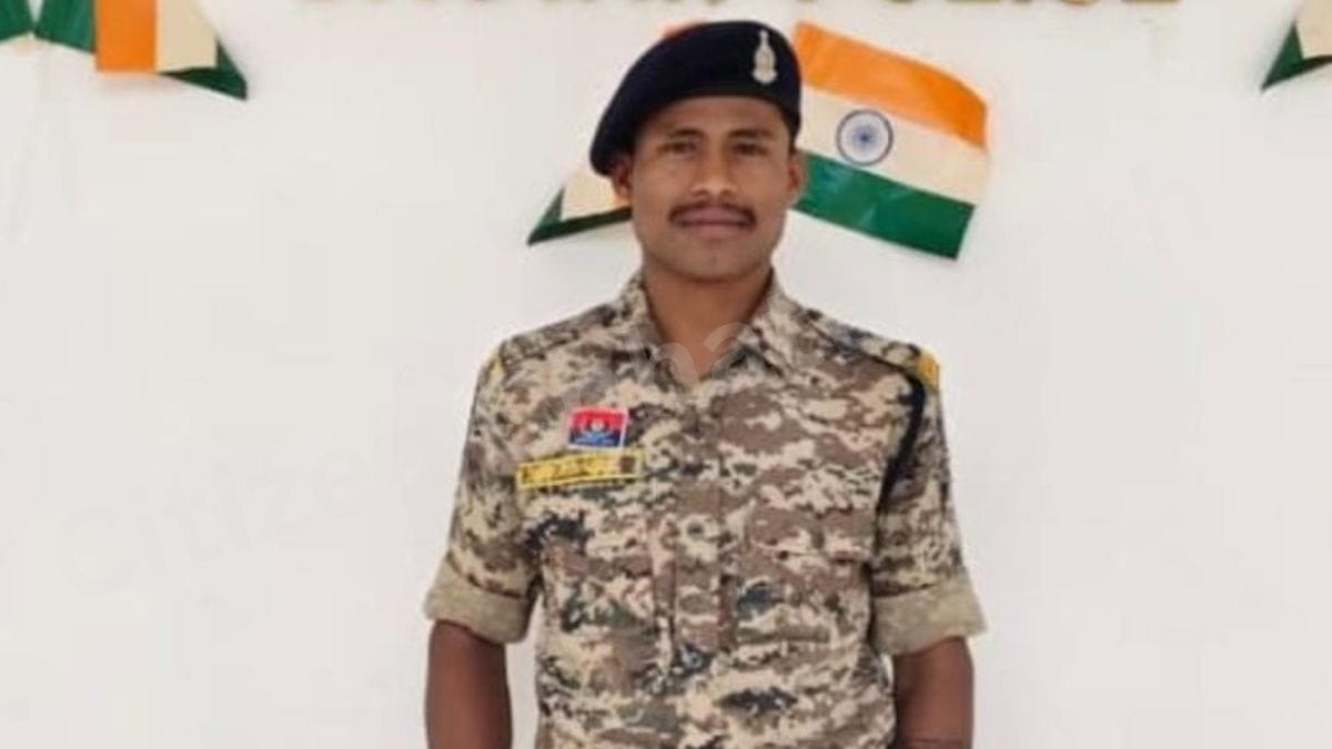 1001540216 सड़क हादसे में DRG जवान की मौत