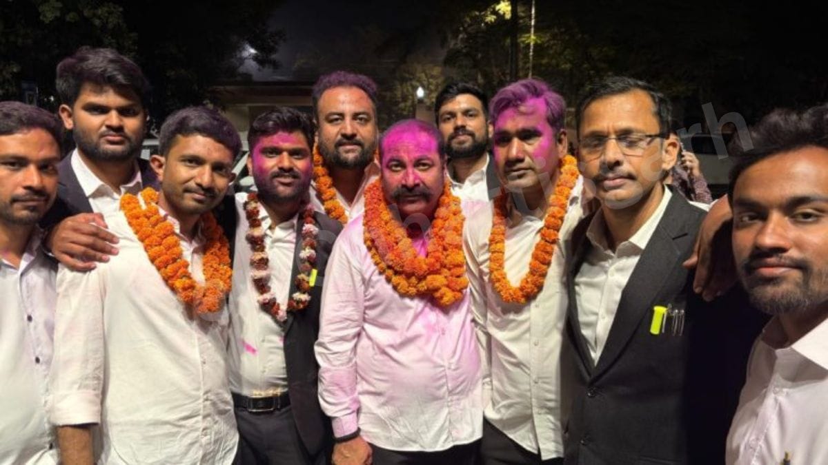 1001550475 हाईकोर्ट बार एसोसिएशन चुनाव परिणाम रजनीश सिंह बघेल अध्यक्ष निर्वाचित गौतम उपाध्यक्ष निर्वाचित