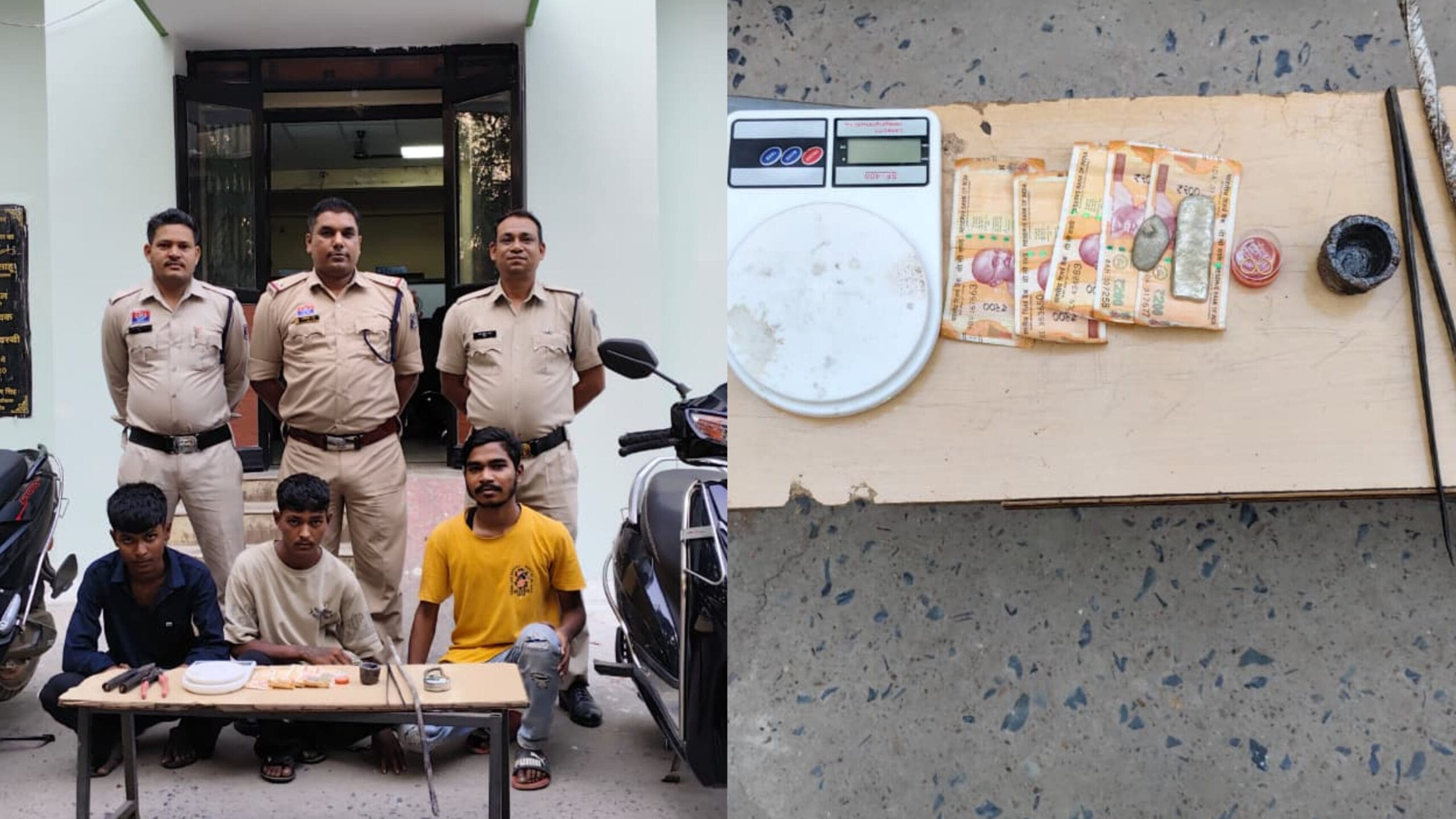 1001857454 scaled सोने-चांदी के जेवरात चोरी करने वाले गिरोह का खुलासा, चक्रधरनगर पुलिस ने तीन आरोपियों को किया गिरफ्तार