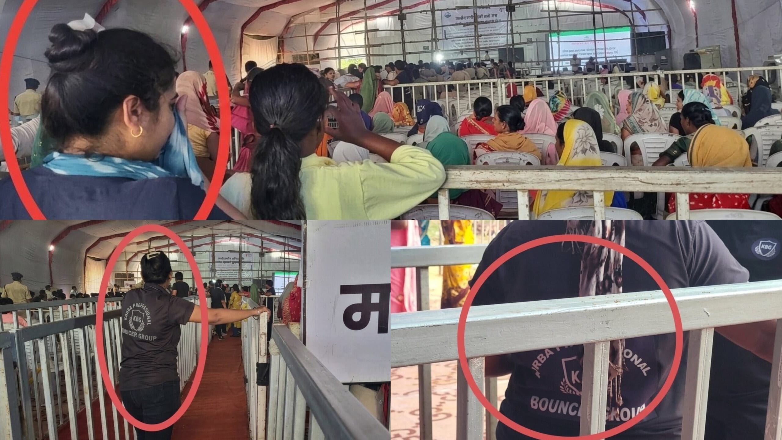 1001962972 scaled तमनार जनसुनवाई में मैनेजमेंट का जलवा! 6 घंटे के सुनवाई में स्थानीयों की आवाज रही हाशिए पर कोरबा से आए बाउंसर !
